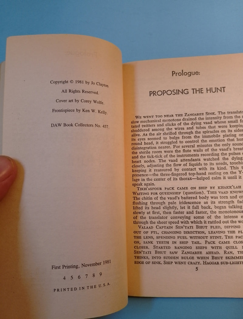 The Nowhere Hunt: Book 6 Of The Diadem - Jo Clayton