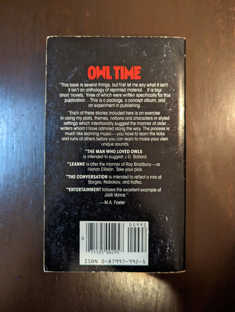 Owl Time - M. A. Foster