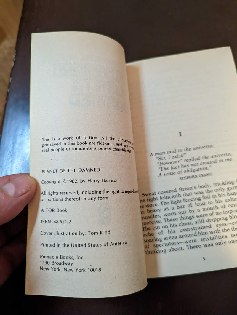 Planet Of The Damned - Harry Harrison