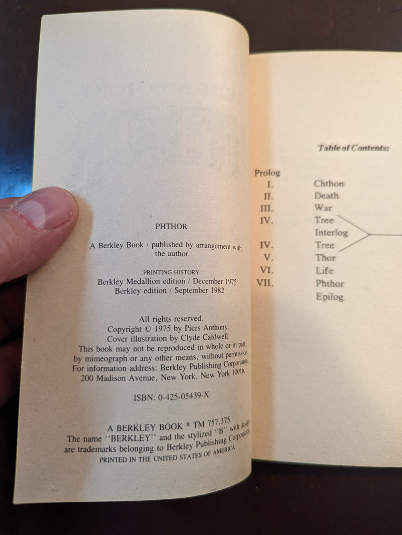 Phthor - Piers Anthony