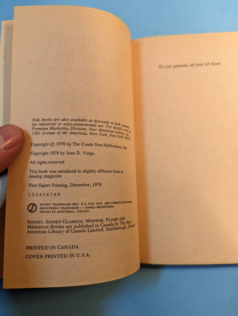 The Outcasts Of Heaven Belt - Joan D. Vinge