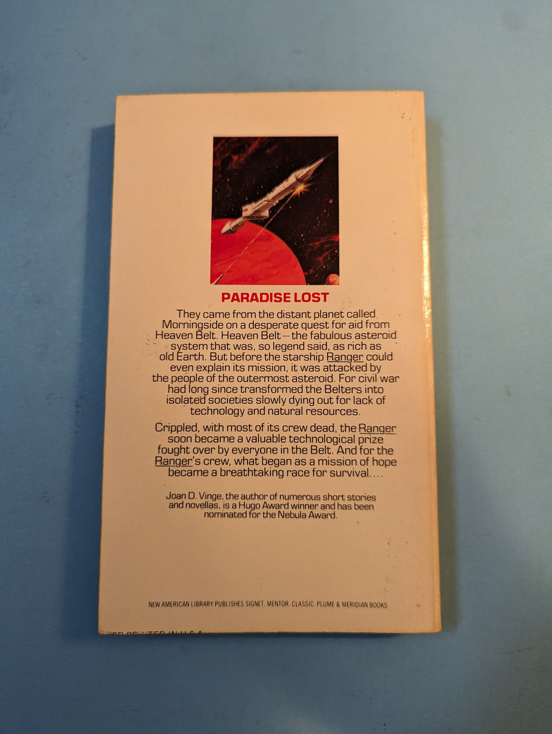 The Outcasts Of Heaven Belt - Joan D. Vinge