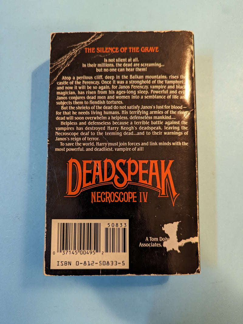 Necroscope IV: Deadspeak - Brian Lumley