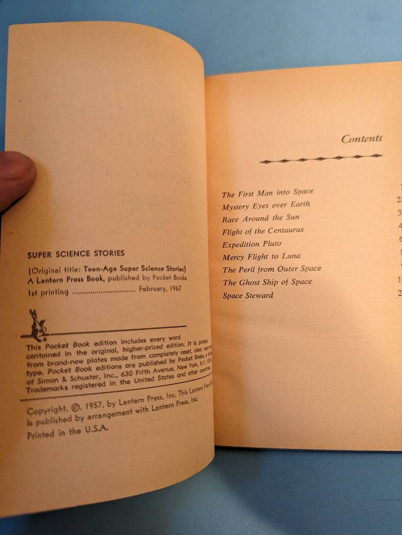 Super Science Stories - Richard M. Elam