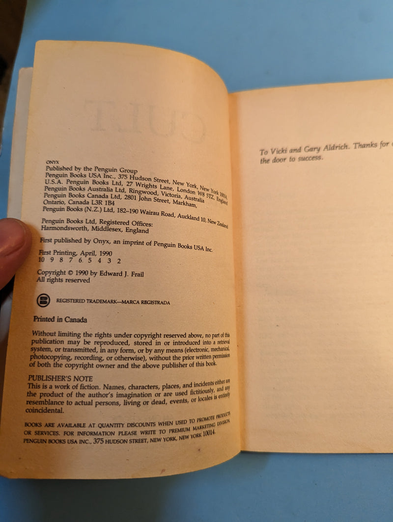 Cult - Edward J. Frail