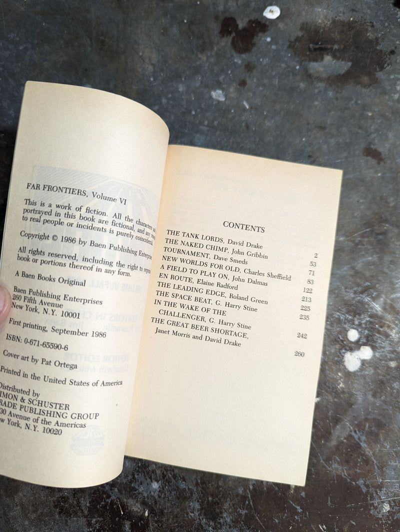 Far Frontiers: Vol VI Fall 1986 - Jerry Pournelle & Jim Baen