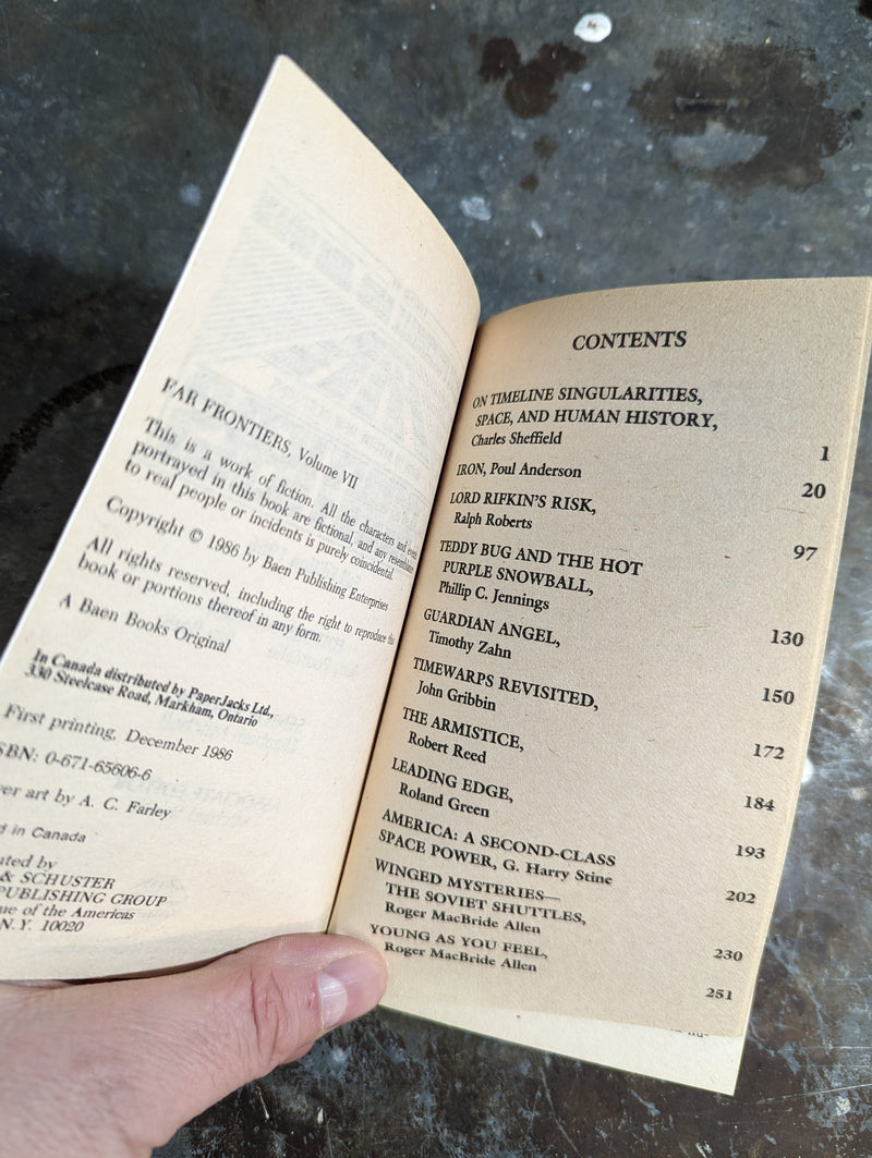 Far Frontiers: Vol VII Winter 1986 - Jerry Pournelle & Jim Baen