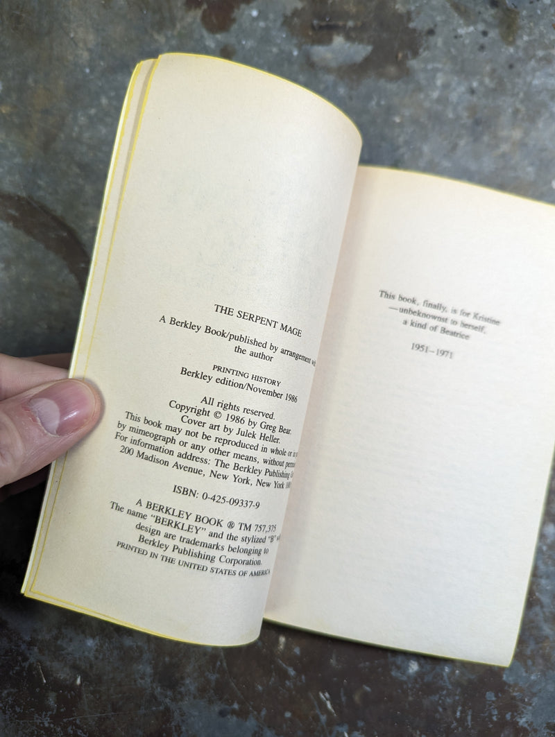 The Serpent Mage - Greg Bear