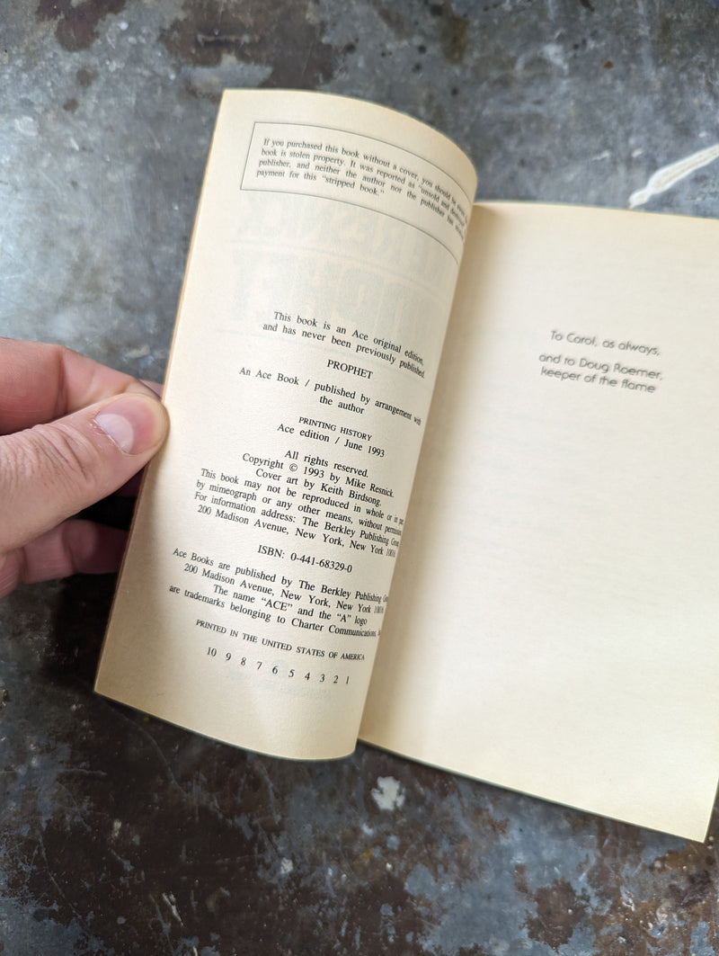 Prophet - Mike Resnick