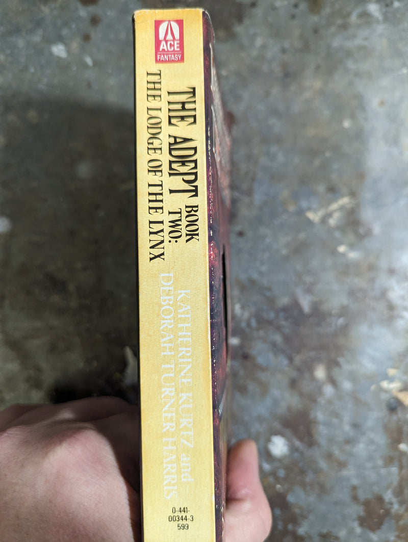 The Adept Book 2: The Lodge Of The Lynx - Katherine Kurtz & Deborah Turner Harris