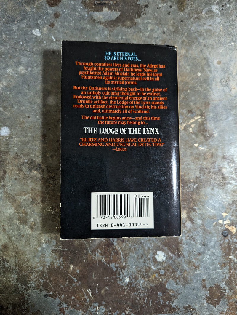 The Adept Book 2: The Lodge Of The Lynx - Katherine Kurtz & Deborah Turner Harris