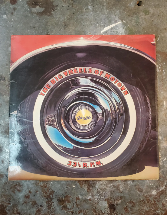 The Big Wheels Of Motown - Various Artists 1978 LP - UK EMTV 12 G/VG