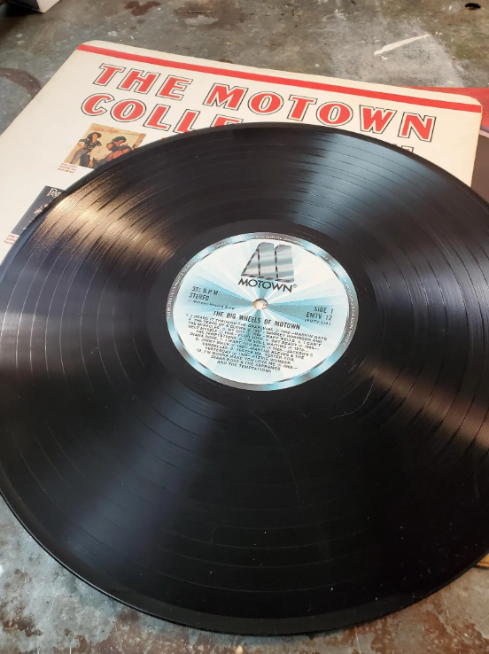 The Big Wheels Of Motown - Various Artists 1978 LP - UK EMTV 12 G/VG
