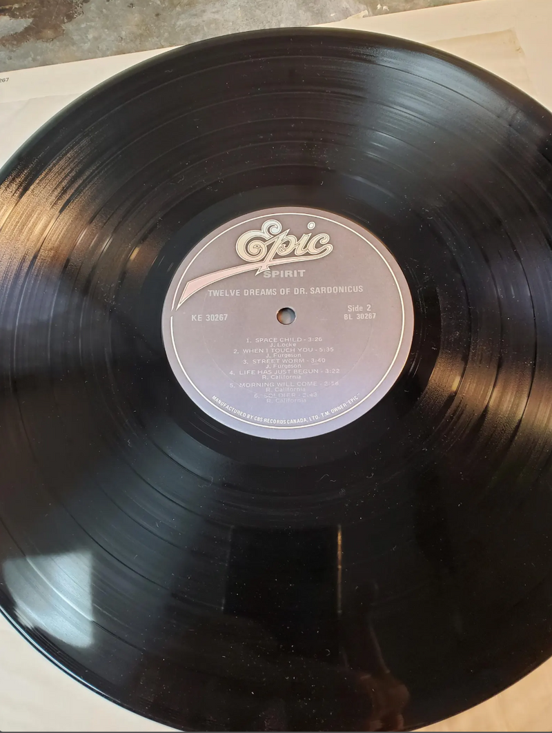 Spirit - Twelve Dreams Of Dr Sardonicus Vinyl Record LP VG/VG
