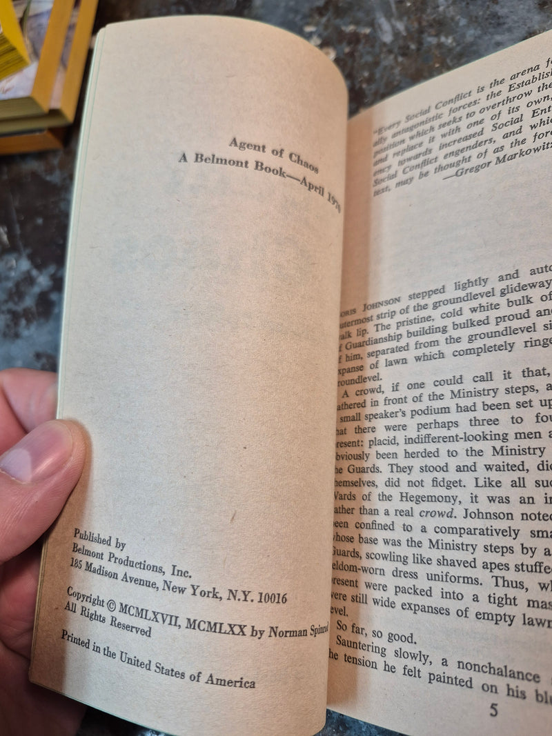 Agent Of Chaos - Norman Spinrad