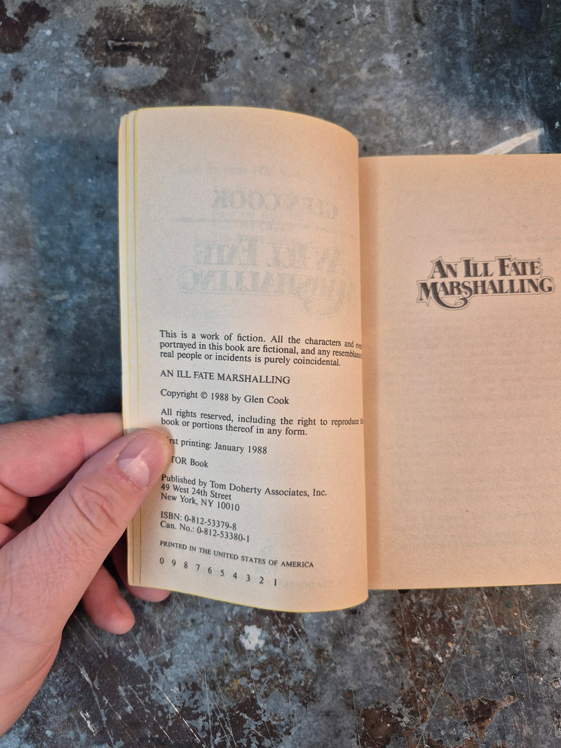 An Ill Fate Marshalling - Glen Cook