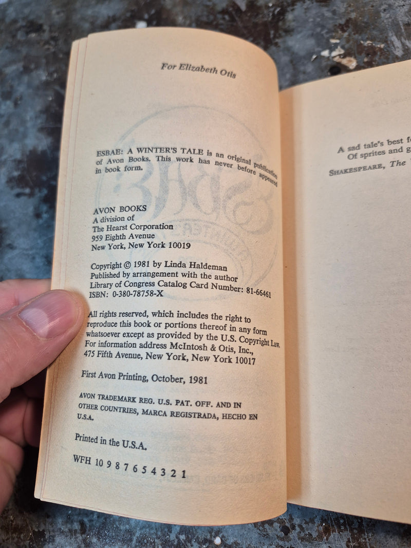 Esbae: A Winter's Tale - Linda Haldeman