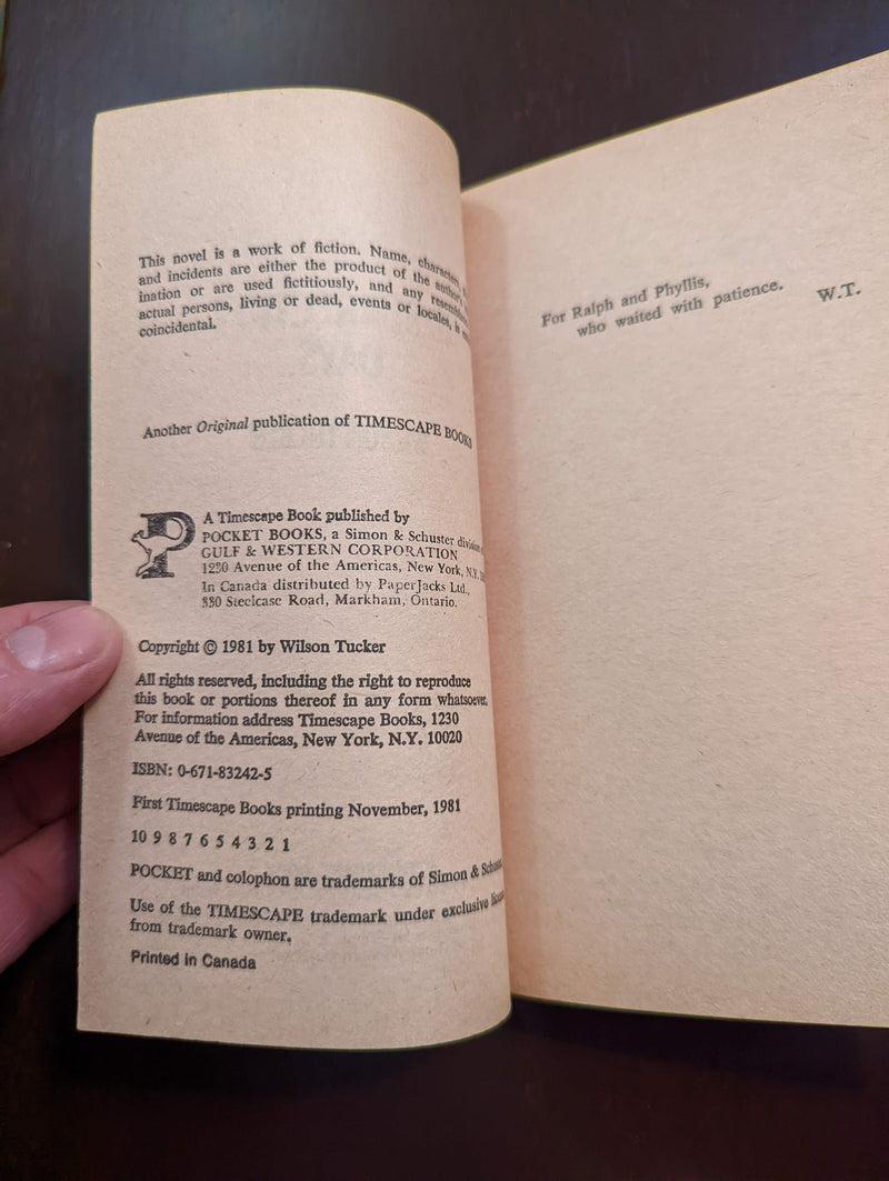 Resurrection Days - Wilson Tucker