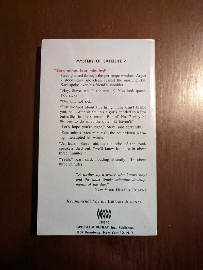 Mystery Of Satellite 7 - Charles Coombs