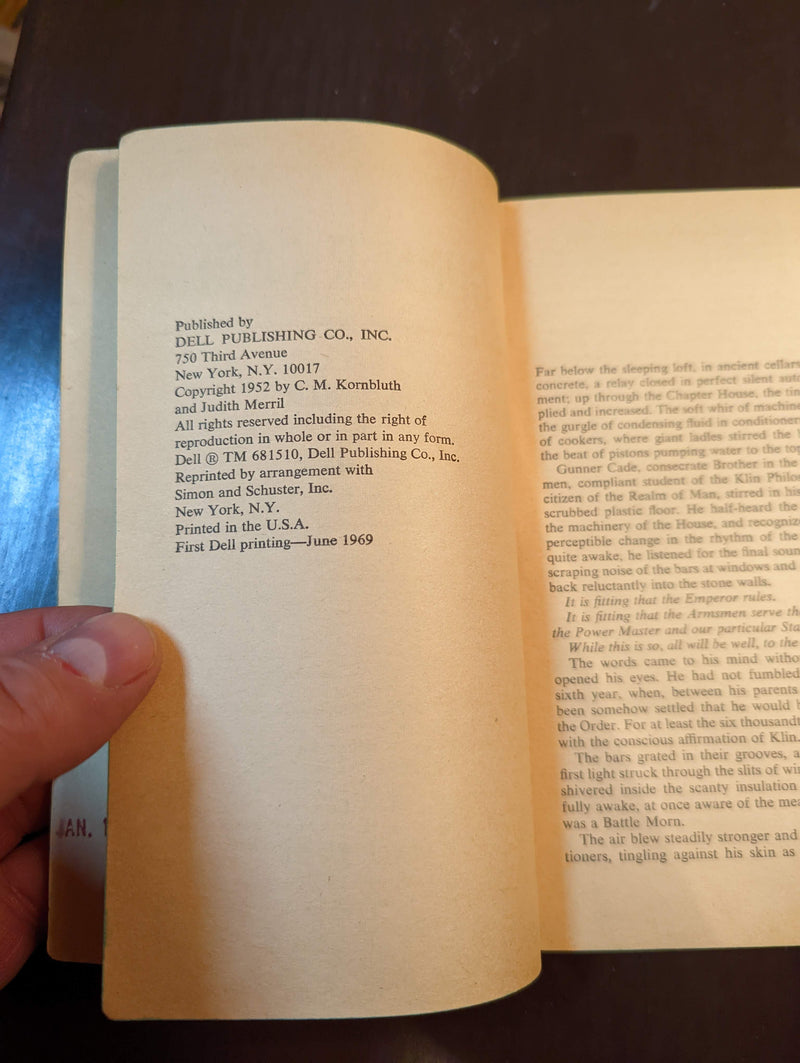 Gunner Cade - C. M. Kornbluth & Judith Merril