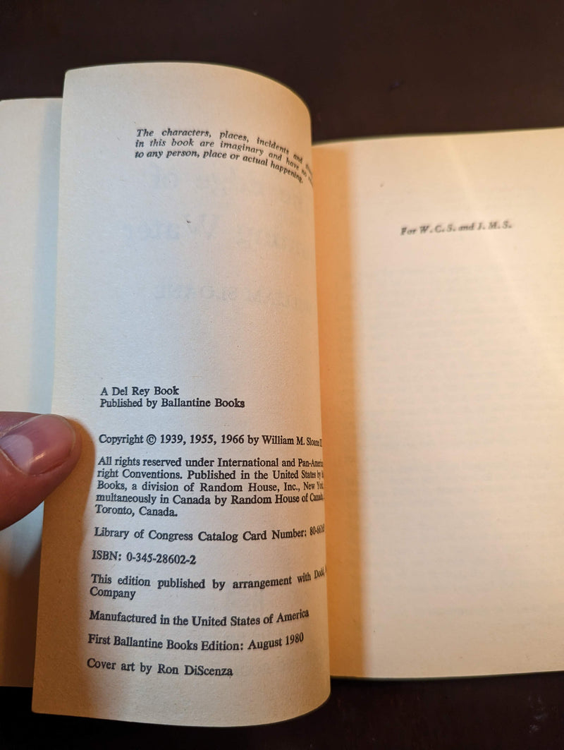 The Edge Of Running Water - William Sloane