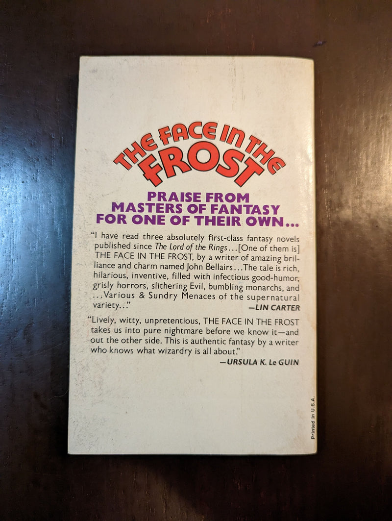 The Face In The Frost - John Bellairs