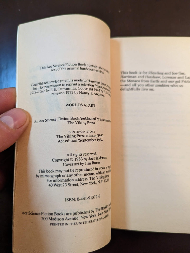 Worlds Apart - Joe Haldeman