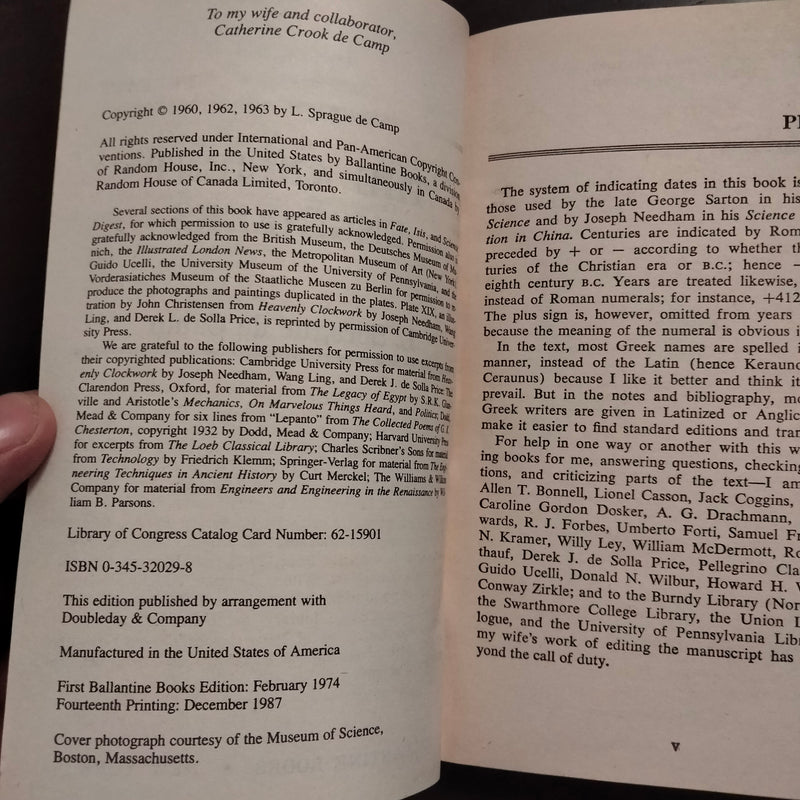 The Ancient Engineers - L. Sprague de Camp