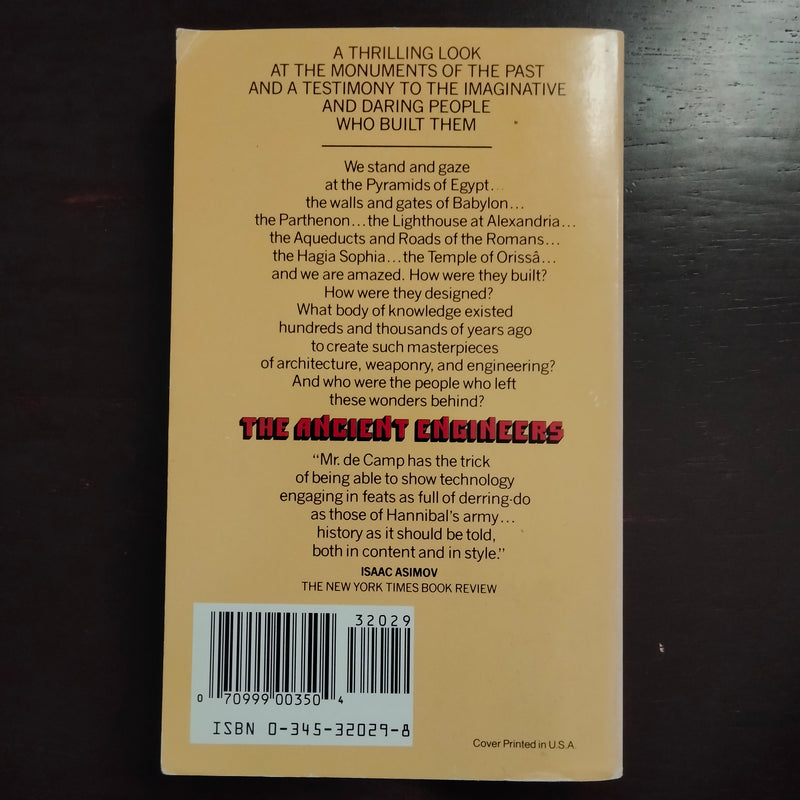 The Ancient Engineers - L. Sprague de Camp