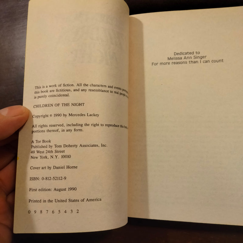 Children Of The Night - Mercedes Lackey