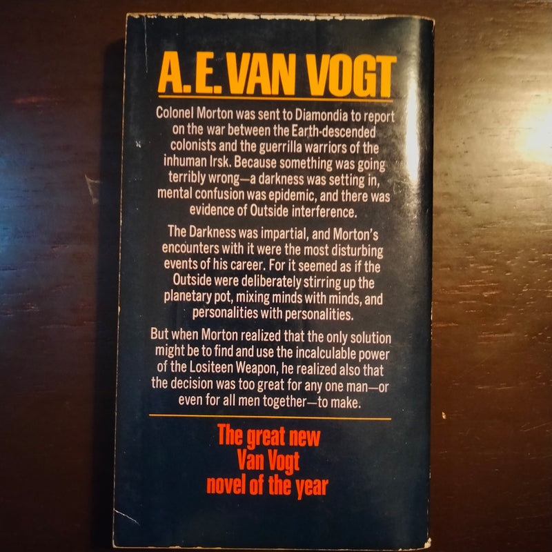 The Darkness On Diamondia - A. E. van Vogt