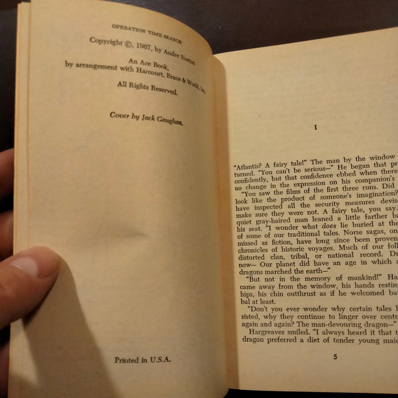 Operation Time Search - Andre Norton