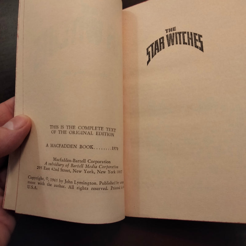 The Star Witches - John Lymington