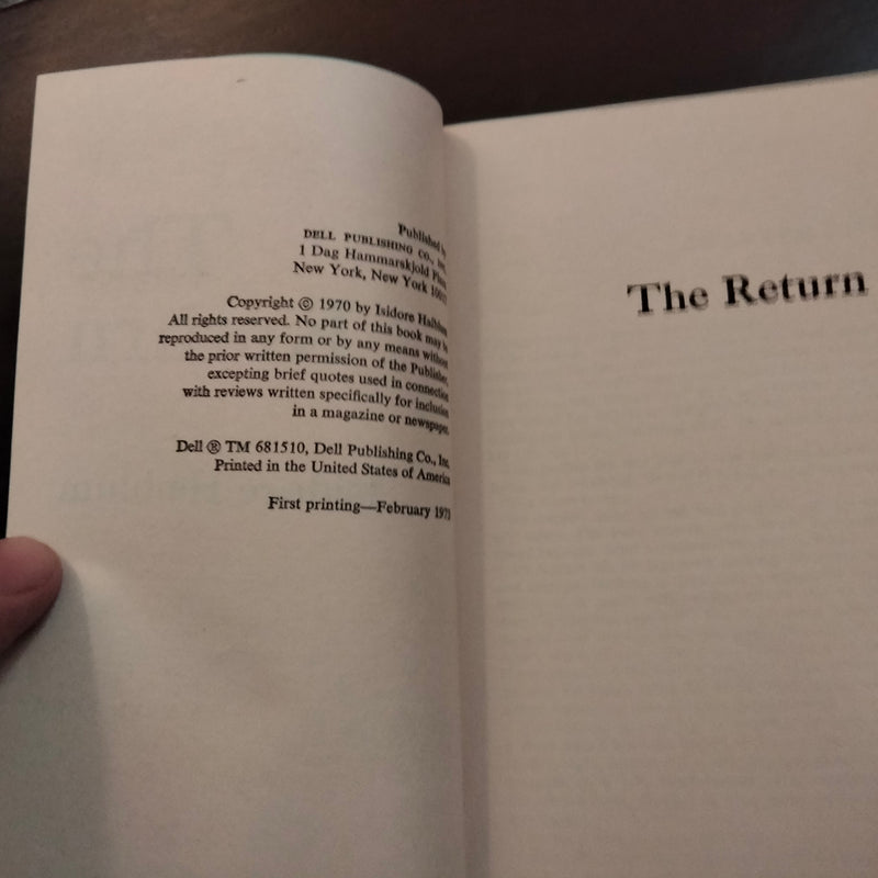 The Return - Isidore Haiblum